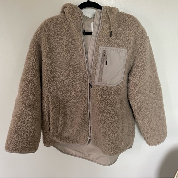 H&M Jackets & Blazers - H&M Teddy Jacket size S